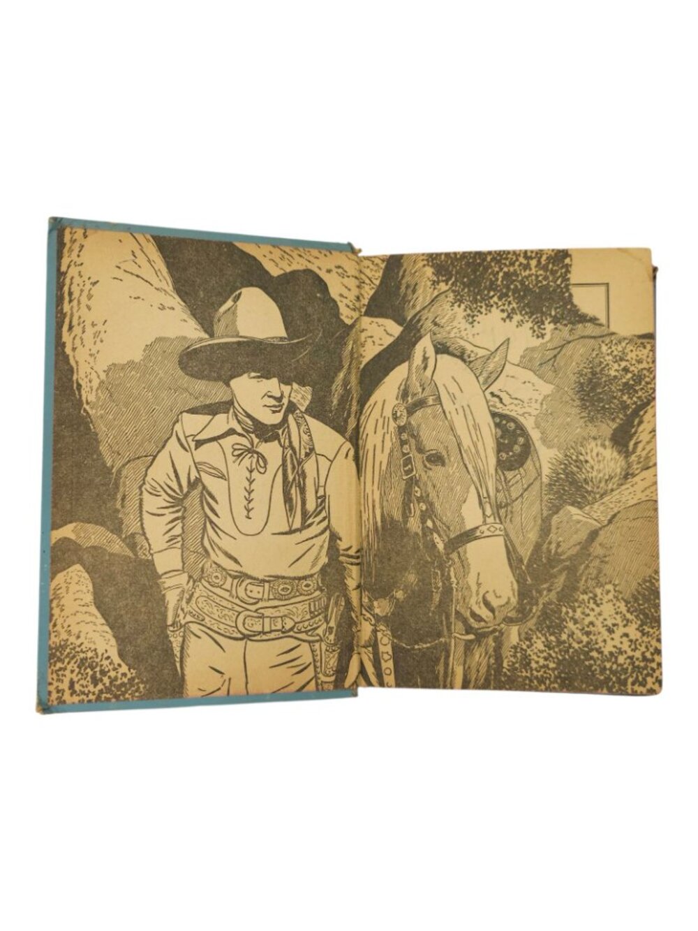 Roy Rogers And The Gopher Creek Gunman Don Middleton 1945 Hardcover Whitman - Picture 12 of 16